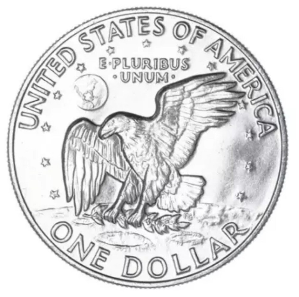 1974 P “IKE” Eisenhower BU Dollar