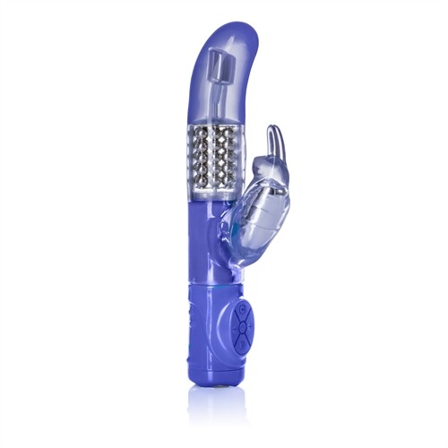 Advanced G Jack Rabbit Purple - G-spot Clitoral Vibrator Vibe
