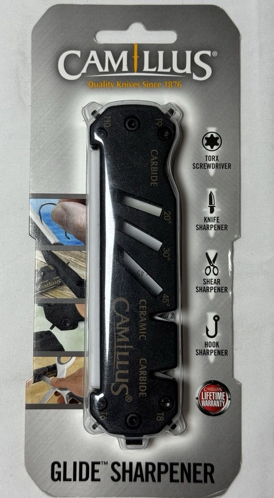 Camillus Glide Sharpener Knife Sharpening Tool Knife Sharpening System New