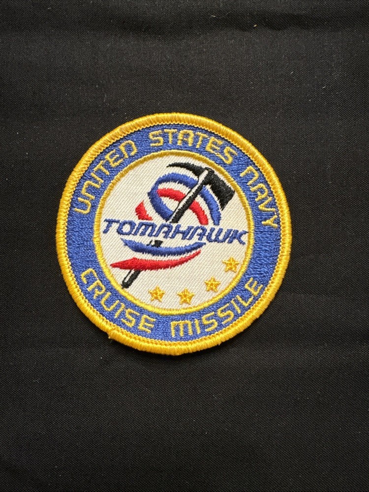United States Navy - Tomahawk Cruise Missile Patch 3” Diameter