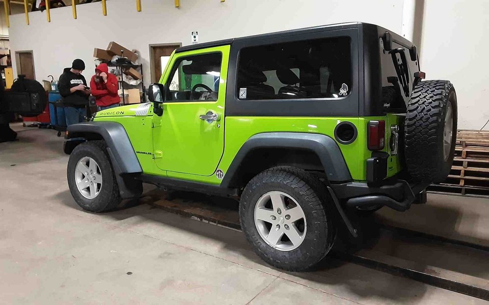 Used Windshield Frame fits: 2012 Jeep Wrangler Grade A
