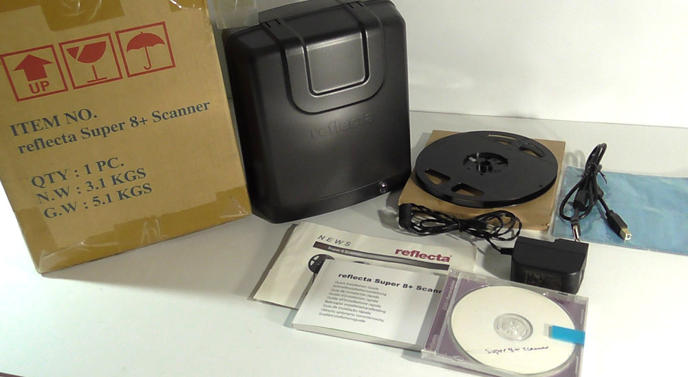 Pacific Image Reflecta Super 8+ Scanner Ultra-rare, true frame-by-frame scanner.