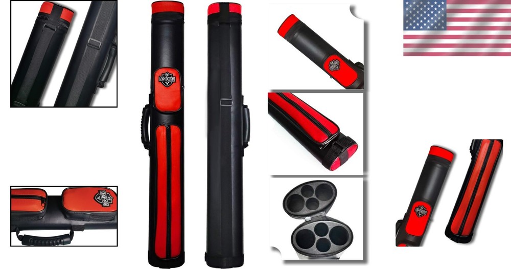 2X2 Hard Cue Case for Pool Sticks