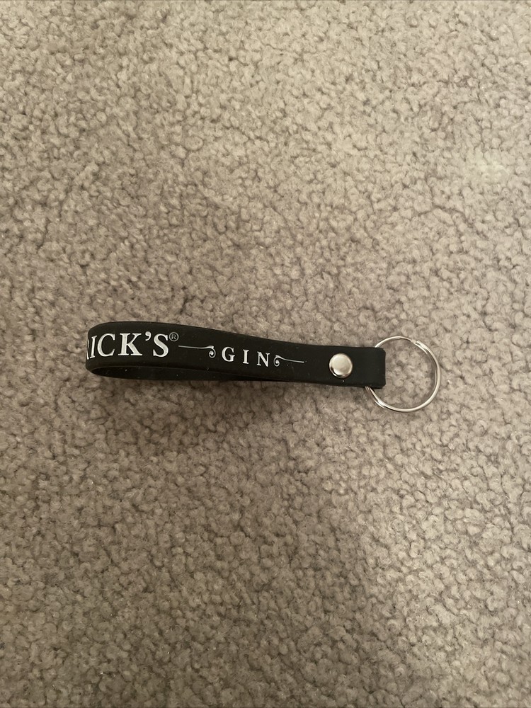 Hendrick’s Gin Black Wristlet Lanyard Key Chaim