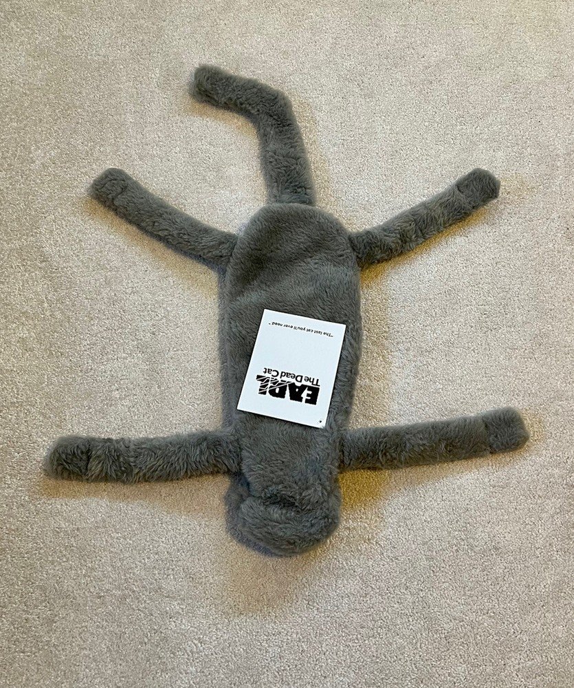 EARL THE DEAD CAT Plush Toy Reissue NWT
