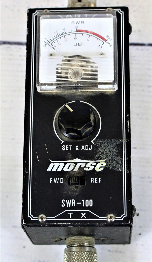 Morse SWR-100 TX Meter Used Untested