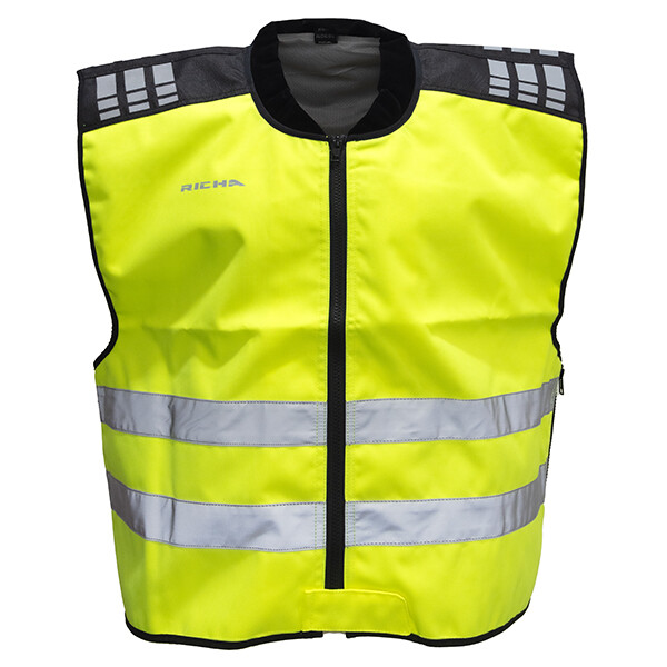 RICHA Safety Fluorescent Motorcycle Vest Adjustable Jacket