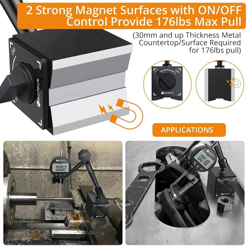 Neoteck 1" Digital Dial Indicator Set +