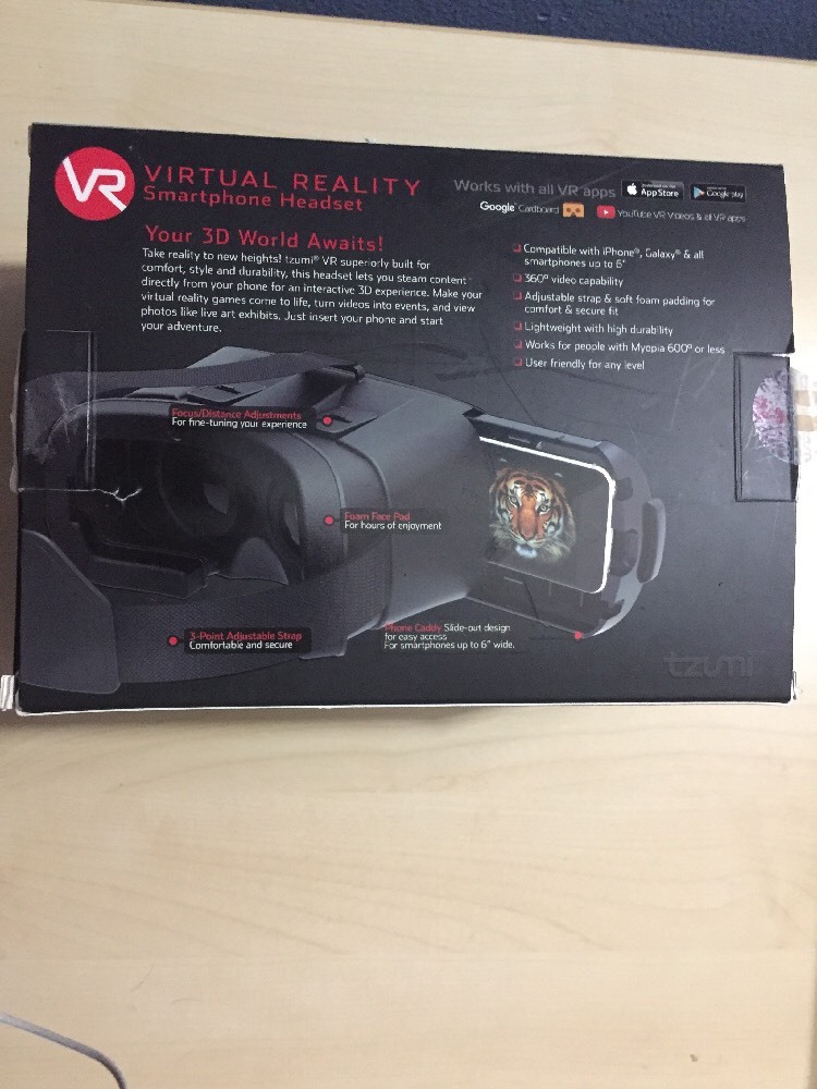 Tzumi virtual reality Smartphone Headset