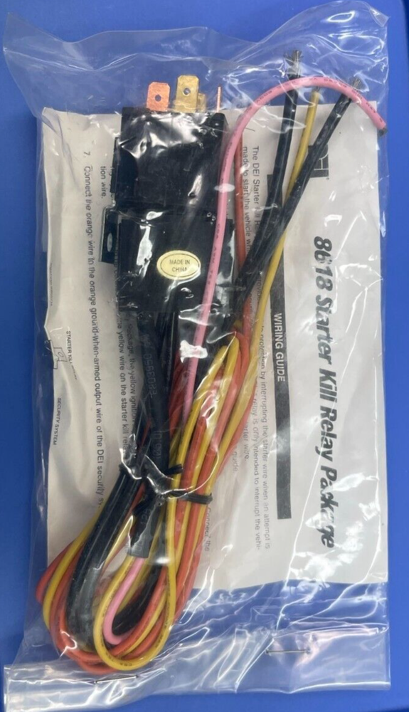 DEI PN 8618 Effective Vehicle Security Starter Kill Relay Package