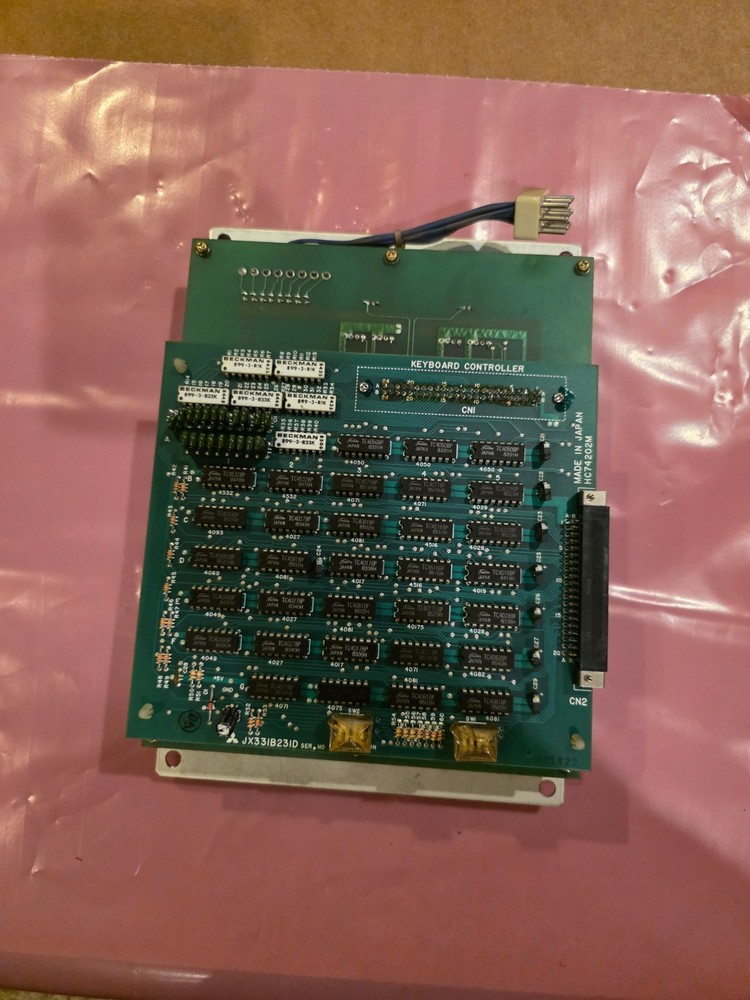 Mitsubishi JX331B232C Keyboard & JX331B231D PCB Parameter input Free Shipping