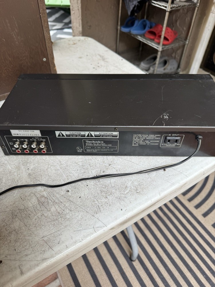 Technics SH-Z500 stereo equalizer