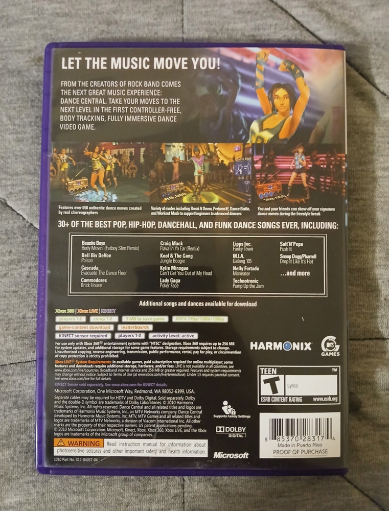 Microsoft XBOX 360 Kinect BUNDLE w/ Games & Controllers | TESTED & WORKING