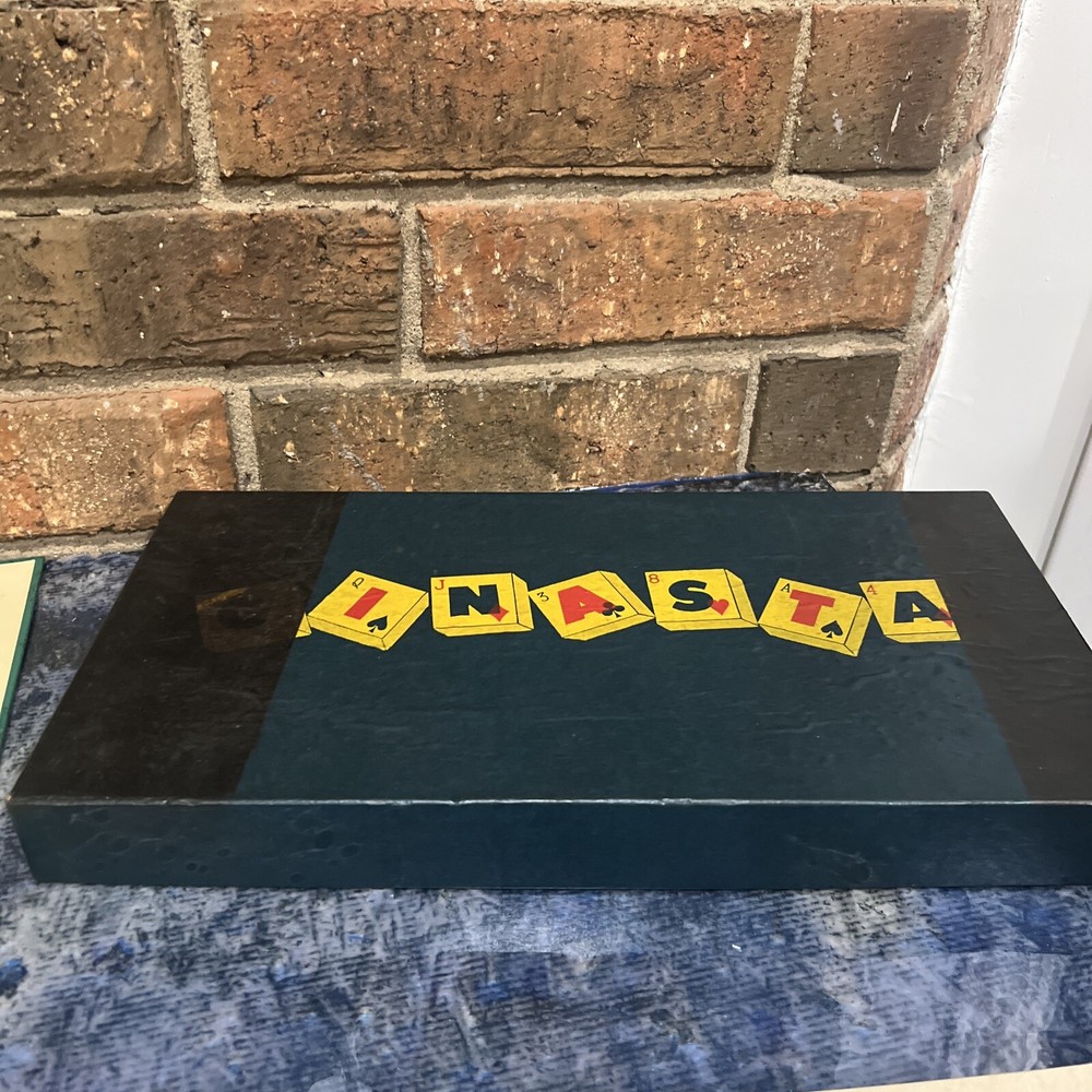 Vintage Ginasta 1954 Card Tile Board Game Complete