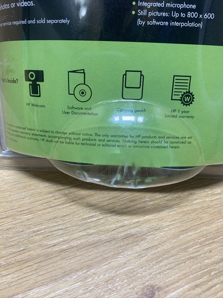 VGA Webcam for Notebooks PCs HP RD346AA