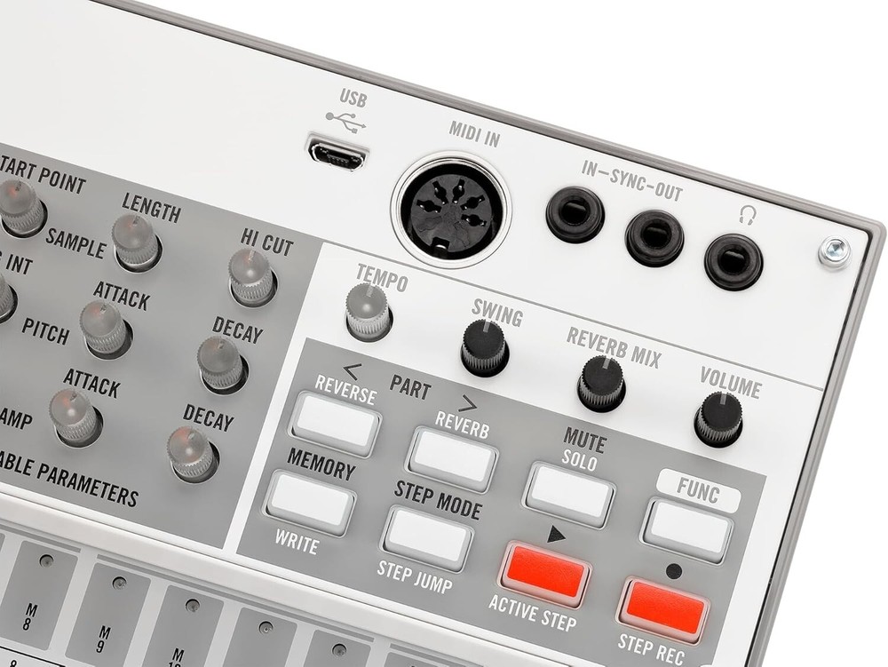 Korg Volca Sample Digital Sample Sequencer White New