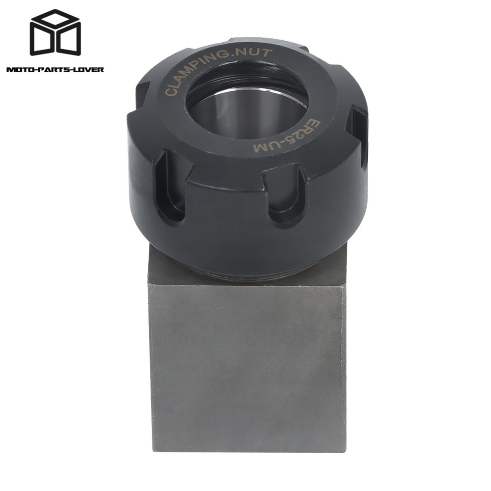 ER25 Square Tooling Block for Multi-Sided Machining Operations