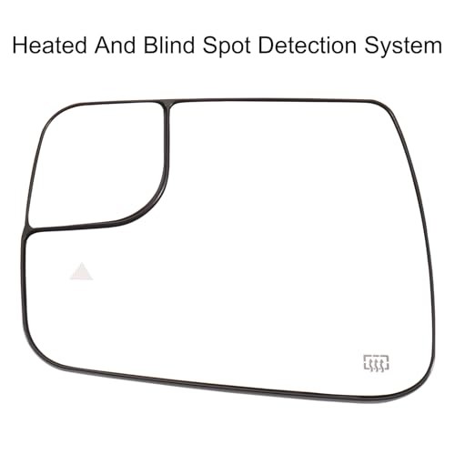 Mirror Replacement for 2019-2025 Dodge Ram 1500 2500 with Driver Side WIth BSD