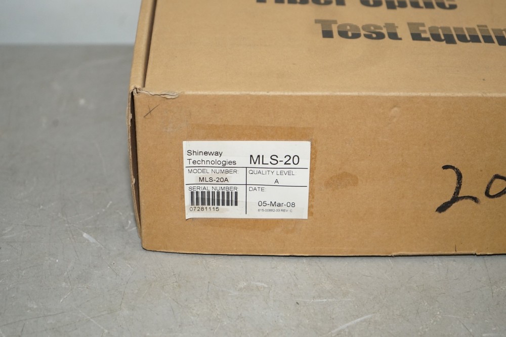 ^ Shineway Tech MLS-20A Multi-wavelength Laser Source #X5271