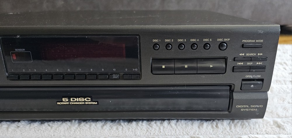 Technics SL-PD887 5-Disc CD Changer Player + Remote Tested & Working