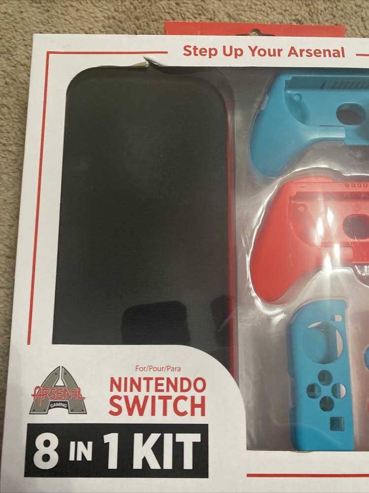 arsenal nintendo switch 8 in 1 kit For Switch