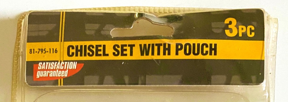 Olympia Tools Chisel Set With Pouch 81-795-116