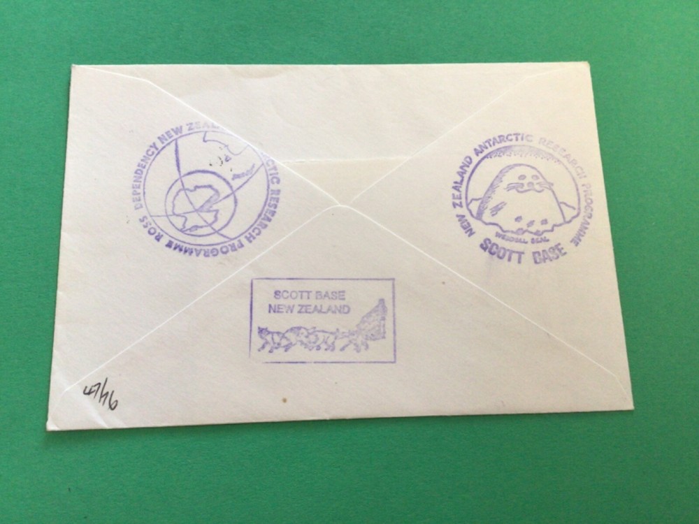 Ross Dependency 1976 Scott Base Antarctic cover A15199