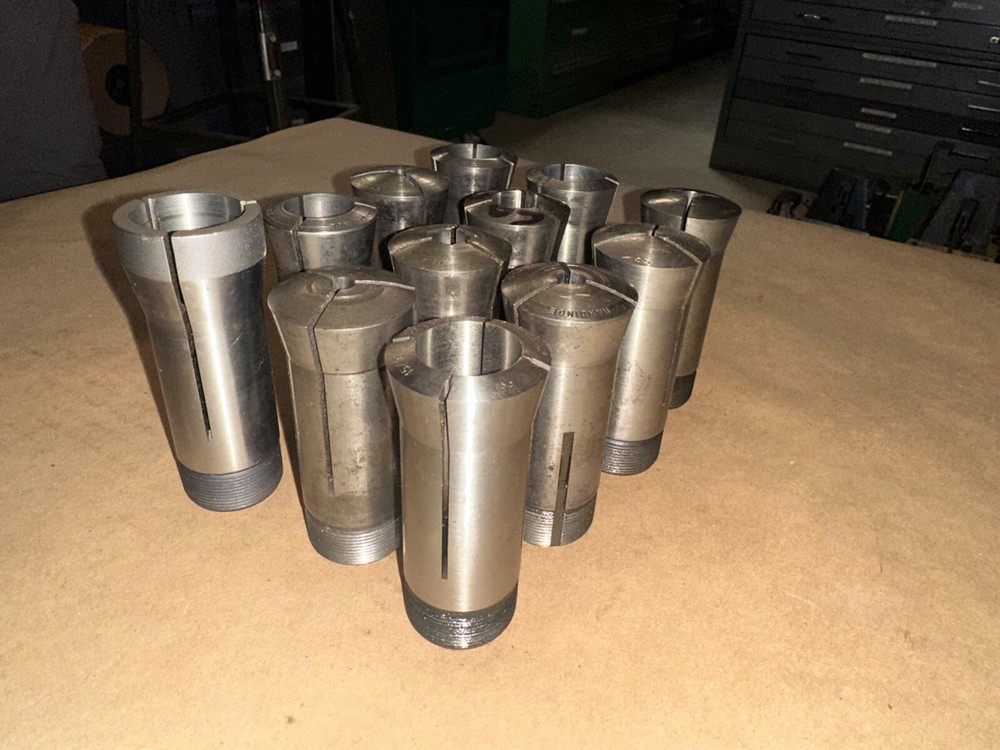 HARDINGE 5C COLLETS VARIOUS SIZES QTY 12