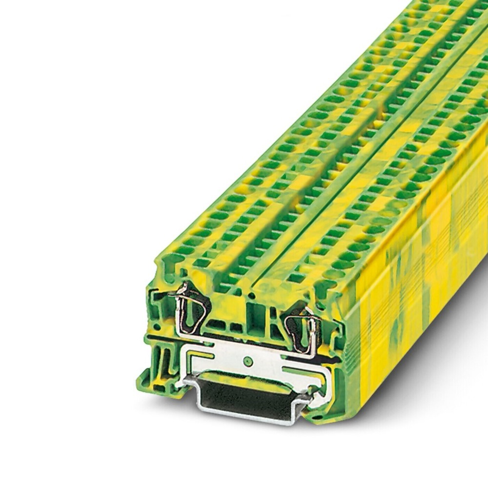 2pcs~ 100pcs ST4 3031380 ST 4 - PE - Spring cage ground terminal block PHOENIX