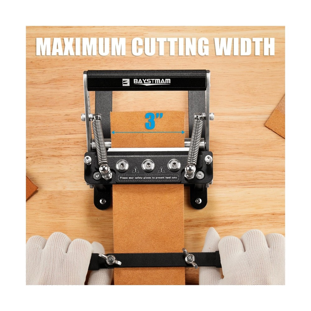 Leather Skiver Leather Splitter with Pulling Handle,Leather Peeling... Fast Ship