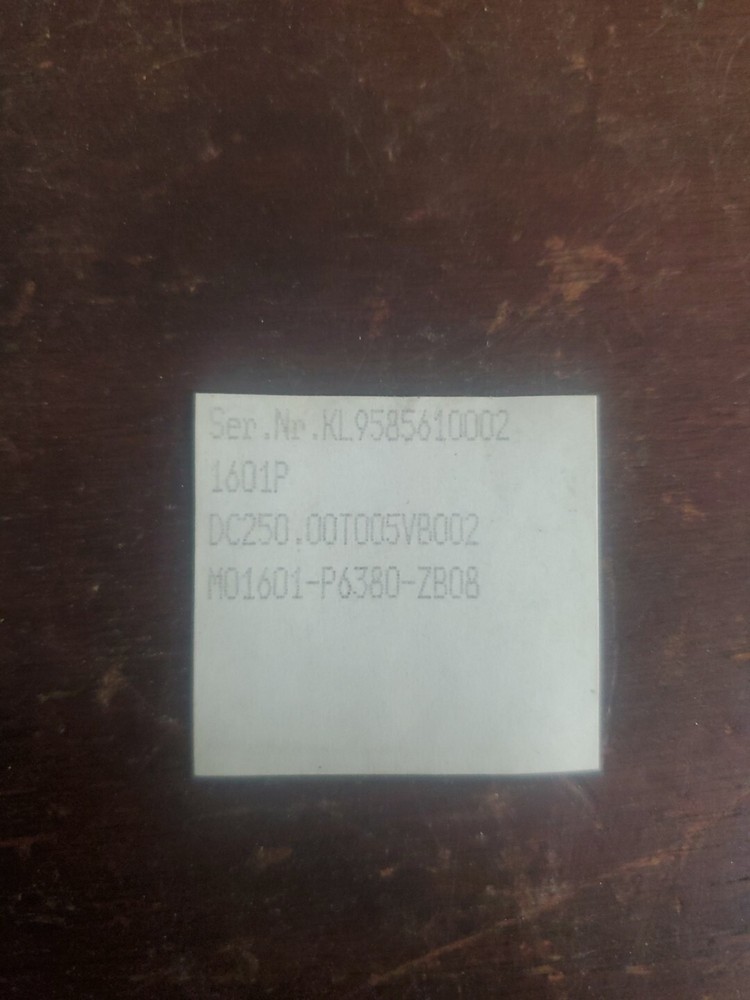 SIEMENS Flow Meter M01601-P6380-ZB08 (TA34MS)