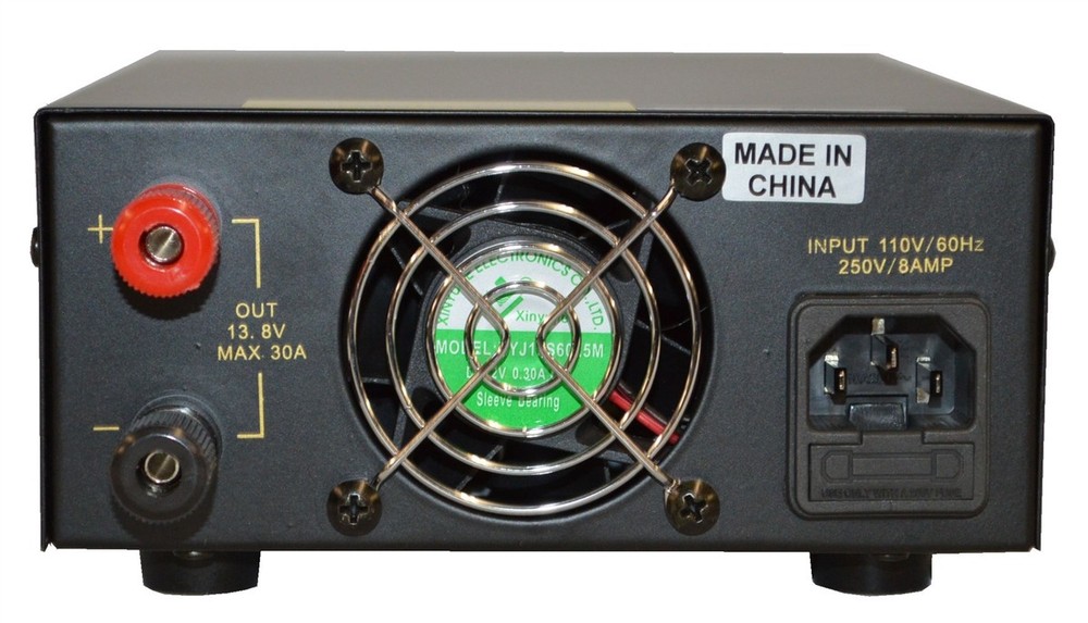 Jetstream JTPS32MAB - 30 Amp /13.8 Volt Power Supply Power Pole & Binding Post