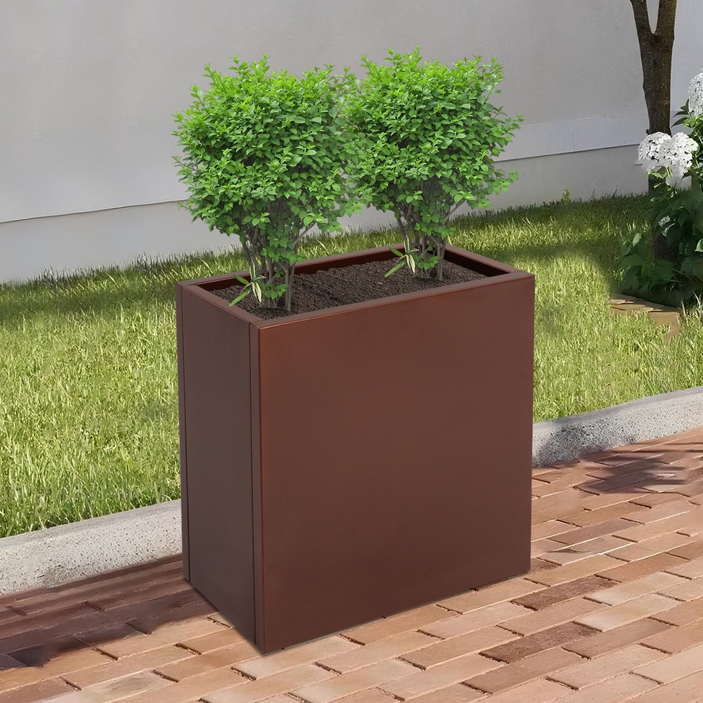 Planter Box, Rectangular Planter Box, Planter Box for Deck, Patio US