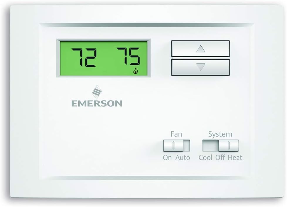 Non-Programmable Single Stage Thermostat 4 Wire 0.5 Differential