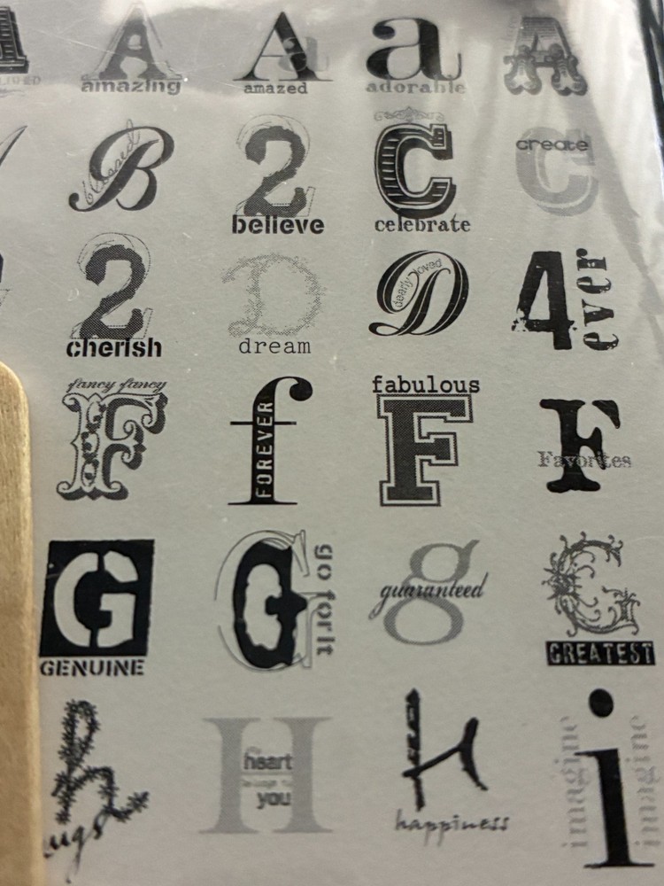 CREATIVE IMAGINATIONS ASSORTED SWATCH BOOK IMPRESS-ONS 2