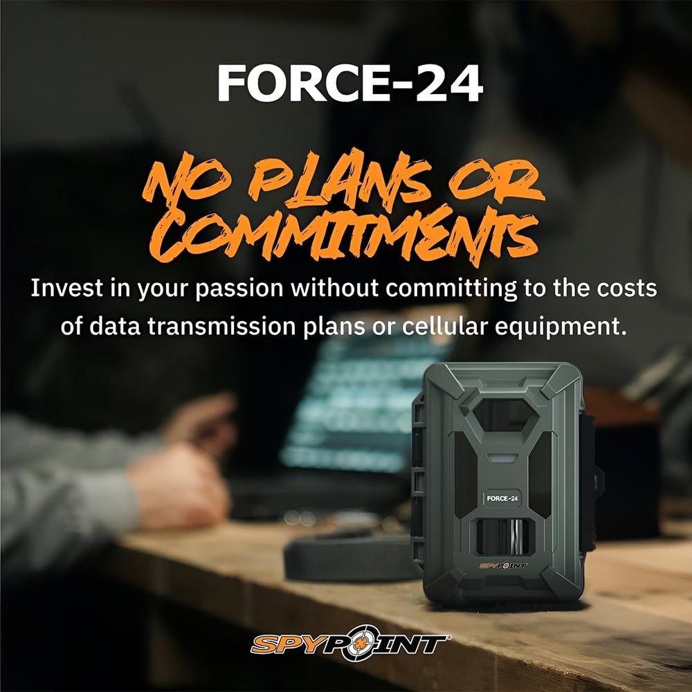 Spypoint Force-24MP Non-Cellular Trail Camera with Accessories Bundle