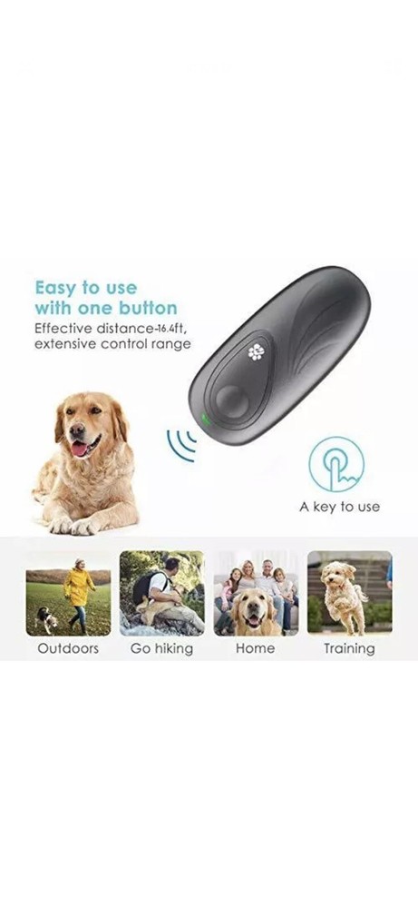BIG DEAL Ultrasonic Bark Control Device, Anti Barking Devices Variable Frequency