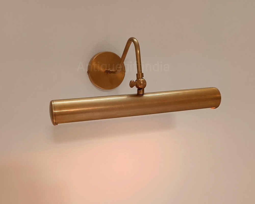 Modern Painting Light Brass Antique Picture Wall Light Solid Brass Gift