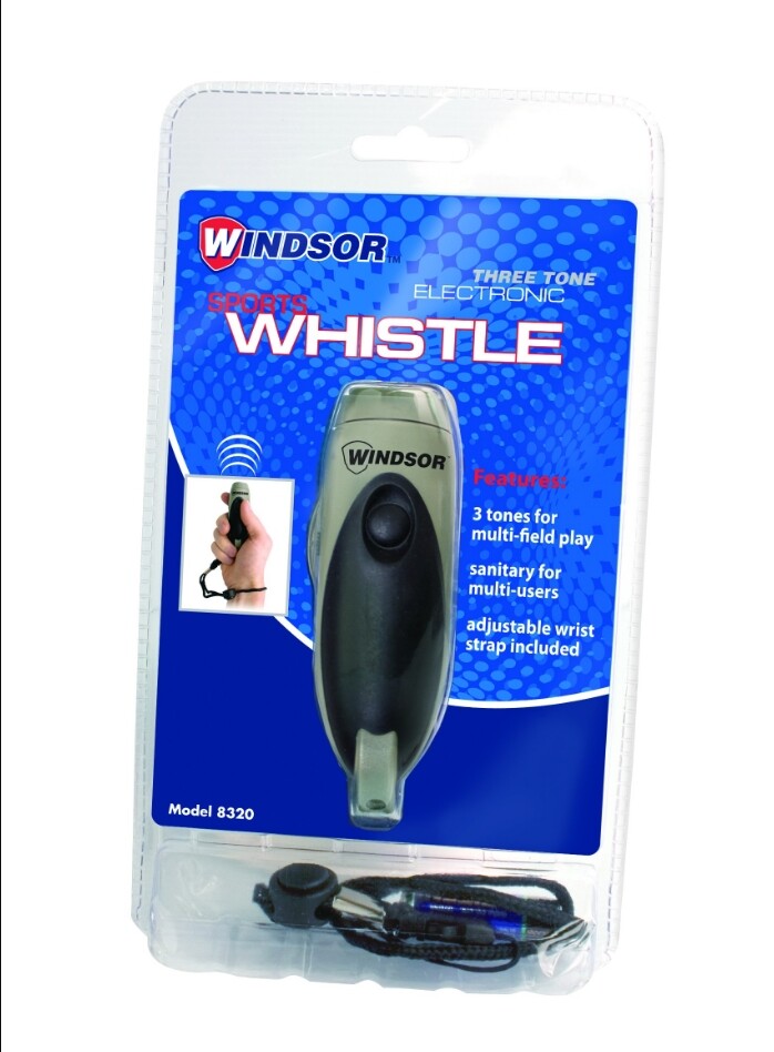 Windsor Three Tone Electronic Whistle Color Grey, Model 8320