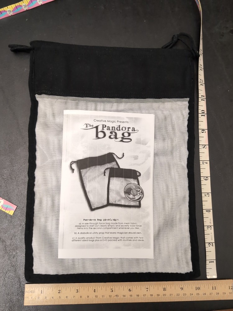 PANDORA BAG - Creative Magic 14" Mesh See Thru Force Bag