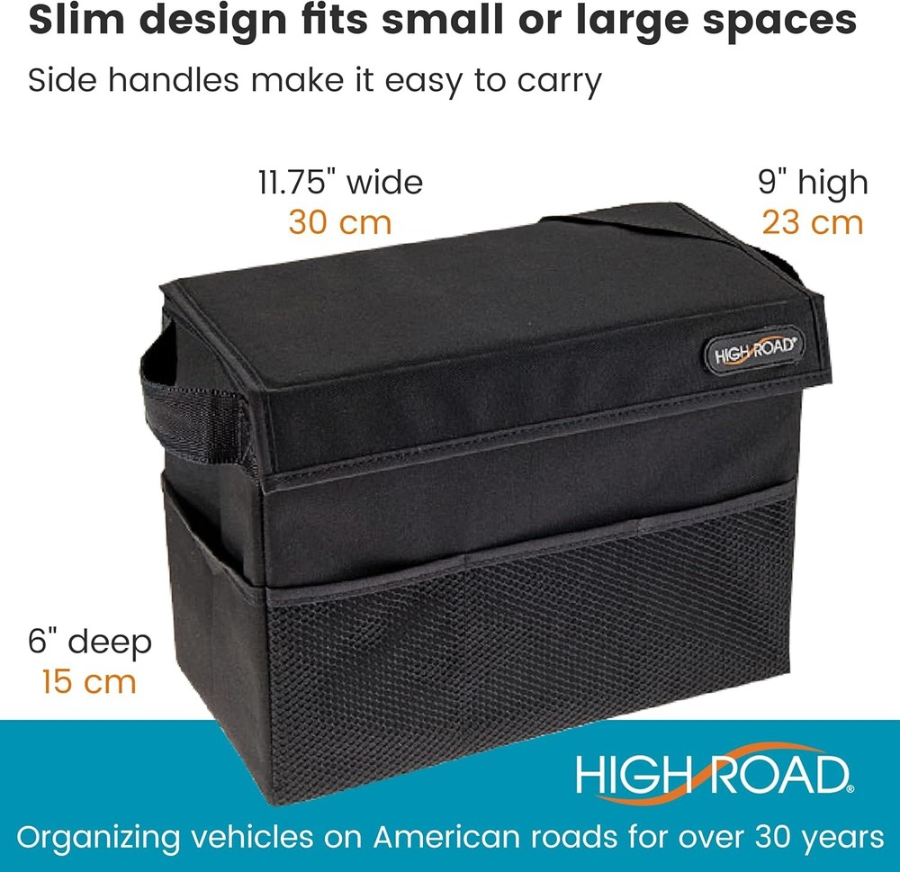 High Road Carganizer Front and Back Seat Multipurpose Car Organizer and Storage