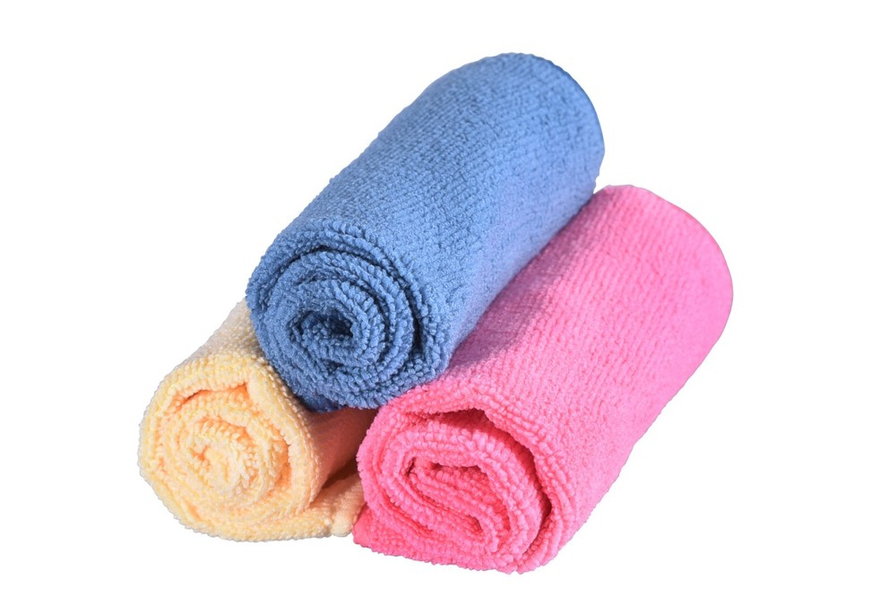 superio microfiber all-purpose cloth 12''x12''