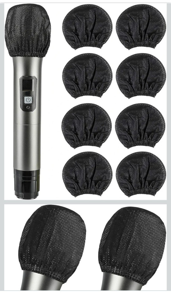 Disposable Microphone Covers - Perfect for Karaoke and Performance~ 2 Packages