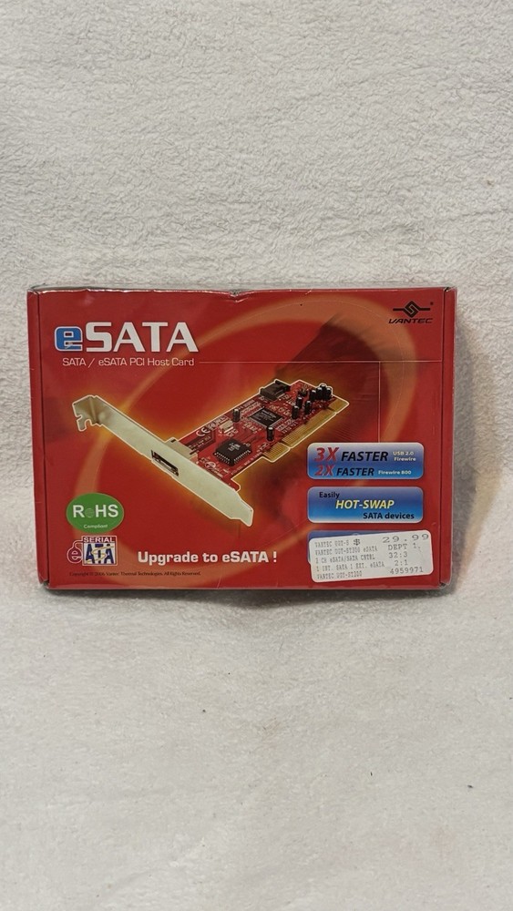 eSATA PCI Host-Card UGT St300 Sata