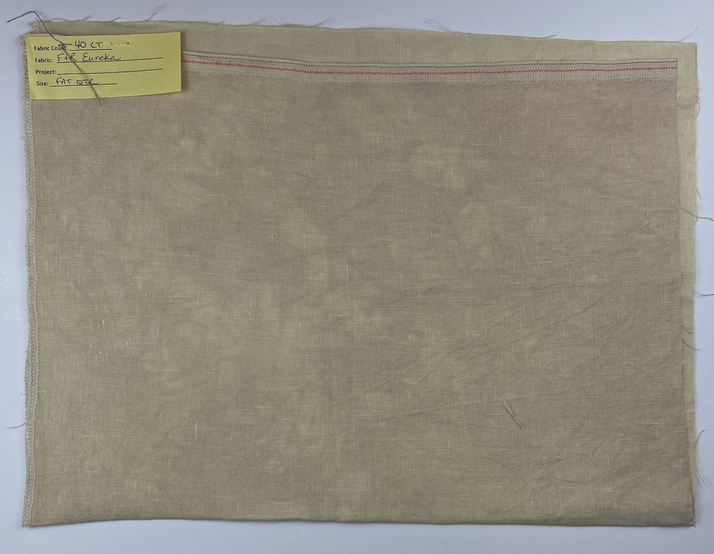 Fox & Rabbit 40 Ct Linen in Eureka 18x26
