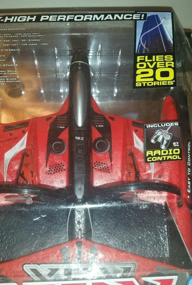 NIB Jakks Pacific XPV Fly Wheels Xtreme Performance RC Plane READ DESCRIPTION
