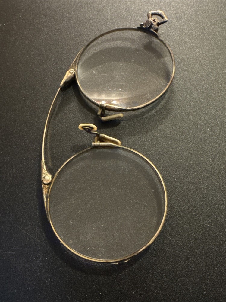 Antique Lorgnette Eyeglass Frames-GF-Good Clasp