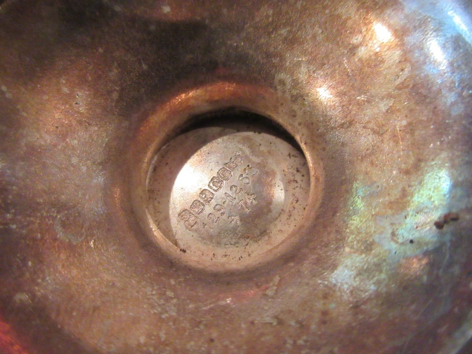 British Army Officers Mess Silver Plated Dessert Cups Bowls Sherbert Ice Cream