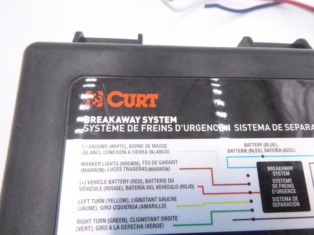 Curt Breakaway System Does Not Include Battery or Switch S05201X-RA SEE DESC