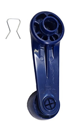 TO-1021J - Inside Interior Inside Window Crank Handle, Blue - Left = Right